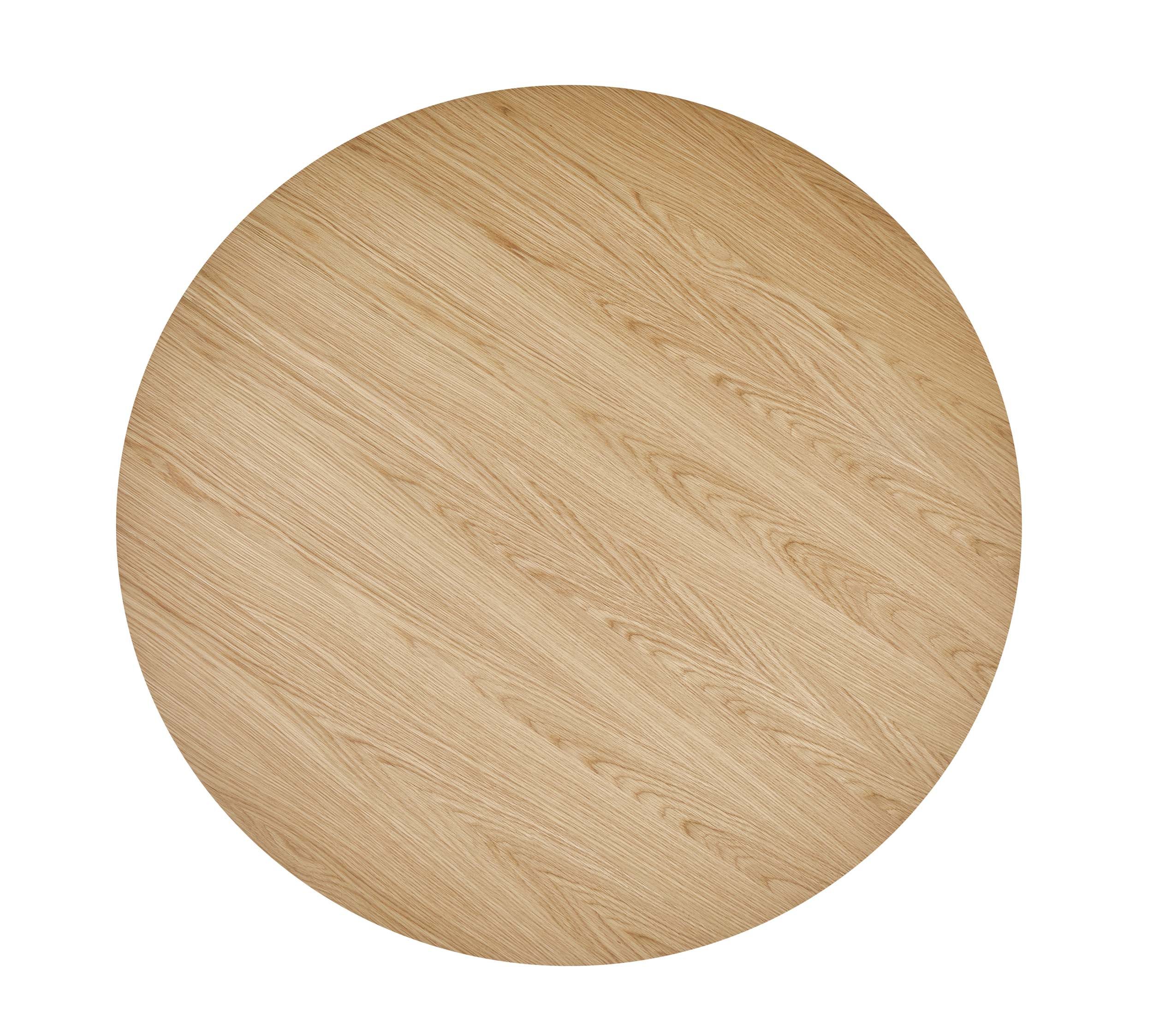 Caesar Round Dining Table – Walnut or Oak Finish